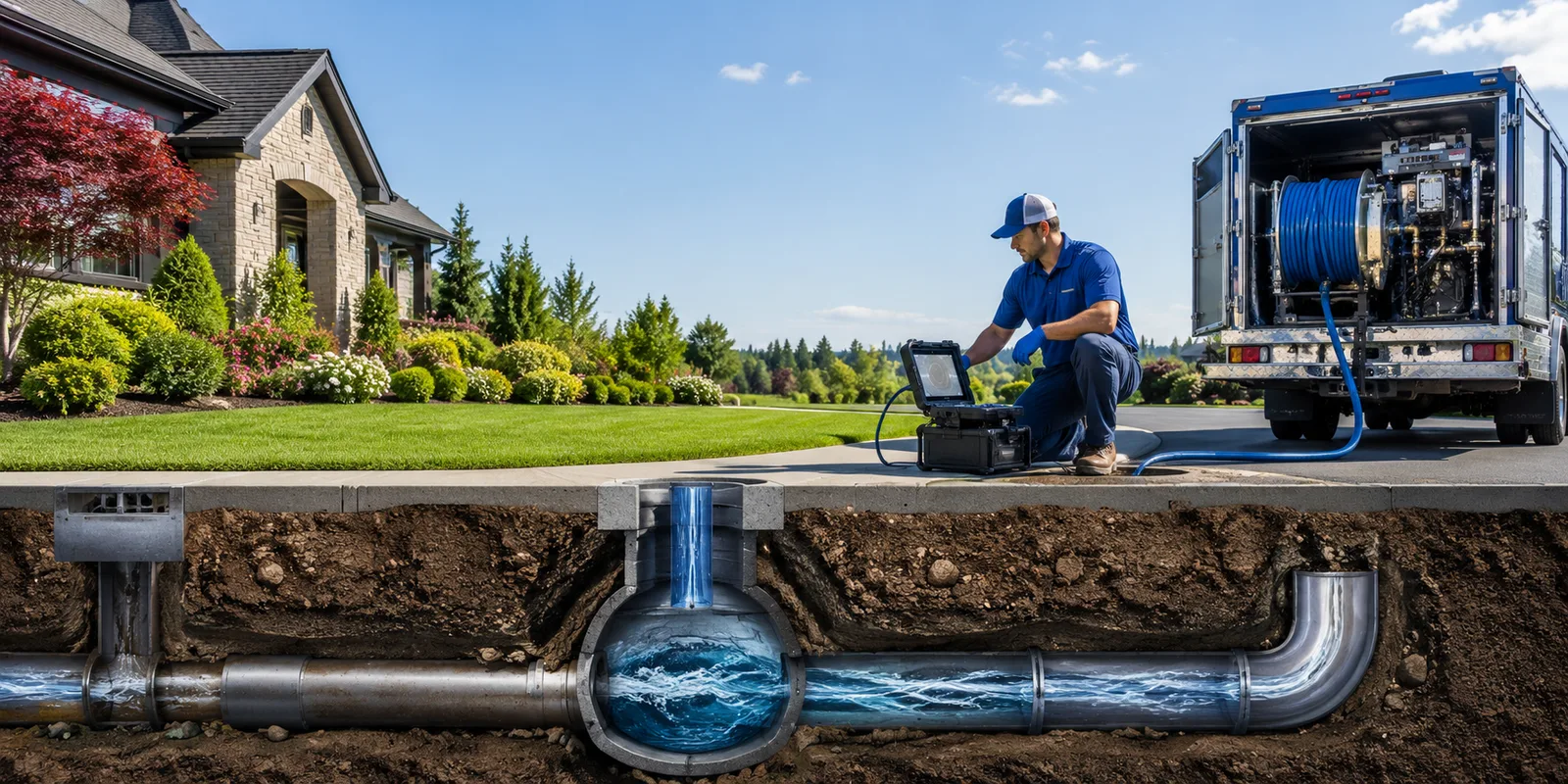Drainage restoration information for Blairstown, IA